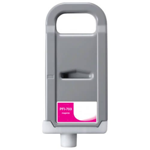 Canon PFI703/PFI303 Magenta Cartucho de Tinta Pigmentada Generico - Reemplaza 2965B001/2960B001/PFI-703M/PFI-303M
