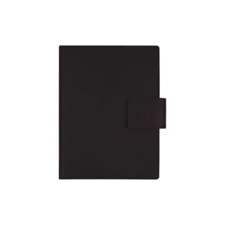 Finocam Duouno Agenda de Espiral - Bolsillo Interior - Anilla Portaboligrafo - Formato E10 - 155x212mm - 1 Dia por Pagina - Color Negro