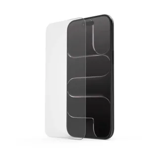 Hama Cristal Protector para iPhone 17 Air - Antihuellas - Base de Montaje - Vidrio de Seguridad - Grado de Dureza 9H - Color Transparente