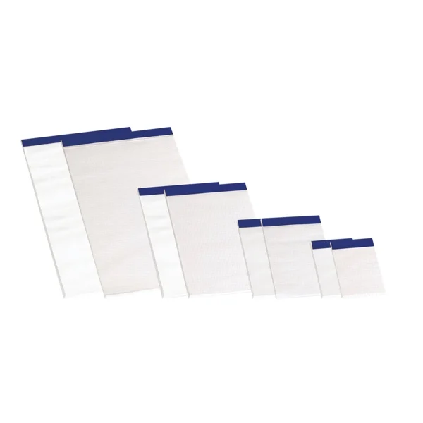 Enri A5 sin Tapa Bloc de Notas Grapado - Tamaño A5 - 80 Hojas - Papel Liso · Pack de 5 uds.
