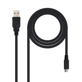 Nanocable Cable USB 2.0 Tipo A/M MicroUsb B/M1,8 M
