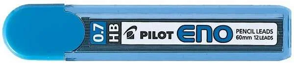 Pilot Caja de 12 Minas ENO 0.7 para Portaminas - Dureza HB - Trazo 0.7mm · Pack de 12 uds.