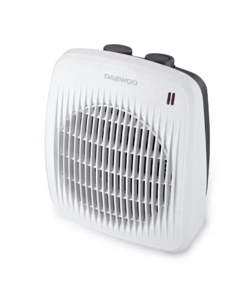 Daewoo DW9516 Calefactor de Aire 2000W - 2 Niveles de Potencia - Termostato Regulable - Funcion Ventilador