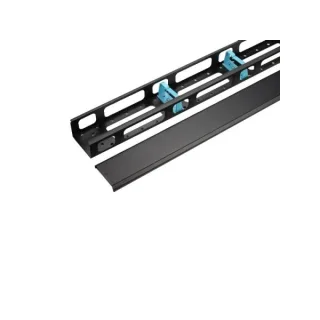 WP Guia Vertical 42U Cableado con Tapa - Compatible con la Serie RSA - 1890x195x90mm - Color Negro