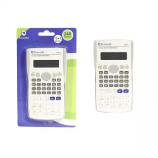 Bismark 82MS Calculadora Cientifica 12 Digitos con 240 Funciones - Tapa Protectora - Funcion Multi-Replay - Calculo de Fracciones - Funciones Hiperbolicas y Trigonometricas - Alimentacion a