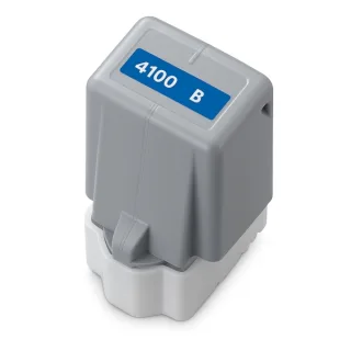 Canon PFI4100 Blue Cartucho de Tinta Pigmentada Generico - Reemplaza 6786C001/PFI-4100B