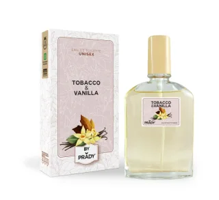 Prady Colonia Unisex Tobacco & Vanilla - Frasco de 90 ml - Spray Pulverizador