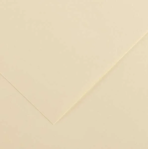 Canson Guarro Pack de 25 Cartulinas Iris de 185g - 50x65cm - Color Crema