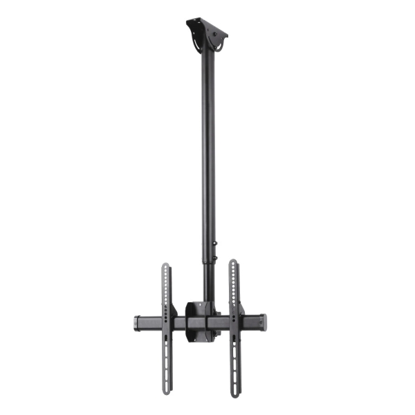 Hama Soporte de Techo para TV hasta 65" - Peso Max 50kg - Inclinable - Giratorio - VESA 400x400mm - Acero - Color Negro