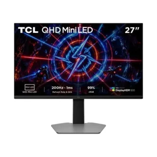 TCL 27P2A Monitor 27" MiniLED - 2K QHD - IPS HDR600 - 200Hz - Freesync Premium