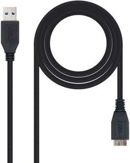 Nanocable Cable USB 3.0 Tipo A/macho-MicroUsb/B 1m