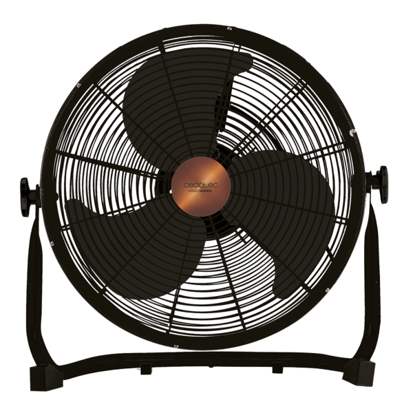 Cecotec EnergySilence 3000 Pro Ventilador Industrial de Suelo con 3 Aspas Metalicas - 90W - Motor de Cobre - 3 Velocidades - Funcionamiento Silencioso - Base Estable - Rejilla Protectora - C