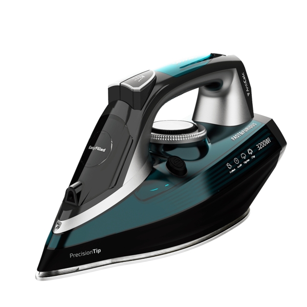 Cecotec Fast and Furious 5060 Ultra Plancha de Ropa - 3200W - Vapor Continuo 70g/min - Golpe de Vapor 270g/min - Suela Antiadherente - Autoapagado - Sistema Antigoteo y Antical - Color Negro