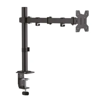 Cromad Soporte de Mesa con Brazo Articulado para Monitor de 17"-32" - Giratorio, Inclinable y Extensible - Gestion de Cables - Peso Max 10kg - VESA 100x100mm