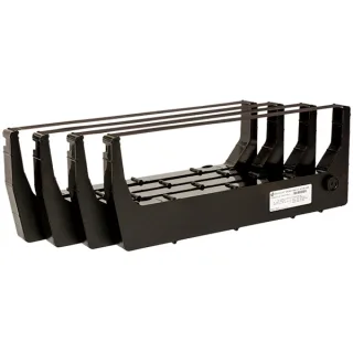 Tally Genicom TG6600 TG6800 Pack de 4 Cintas Matriciales Negras Originales - 255661-401