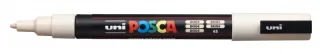 Posca PC-3M Marcador de Pintura - Punta de Poliester Conica 0.9-1.3mm - Tinta Base al Agua - Resistente a la Luz - No Permanente - Color Beige · Pack de 6 uds.