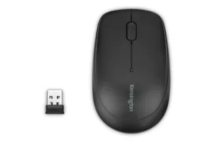 Kensington Pro Fit Raton Inalambrico 2,4Ghz - Sensor Laser 1200ppp - 3 Botones - Uso Ambidiestro - Rueda de Desplazamiento Comoda - Color Negro