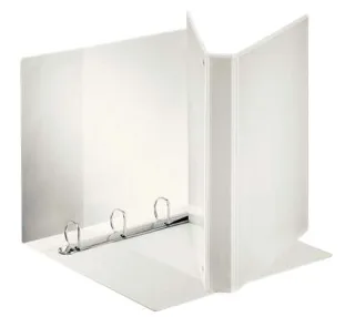 Esselte Canguro Plus Carpeta Canguro A4 de 4 Anillas de 25mm - Capacidad para 230 Hojas A4 (80 g/m²) - Color Blanco