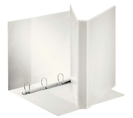 Esselte Canguro Plus Carpeta Canguro A4 de 4 Anillas de 25mm - Capacidad para 230 Hojas A4 (80 g/m²) - Color Blanco