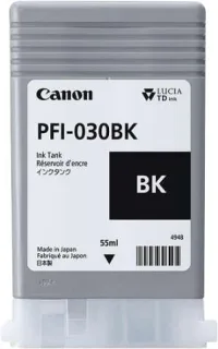 Canon PFI030 Negro Cartucho de Tinta Original - 3489C001/PFI-030BK
