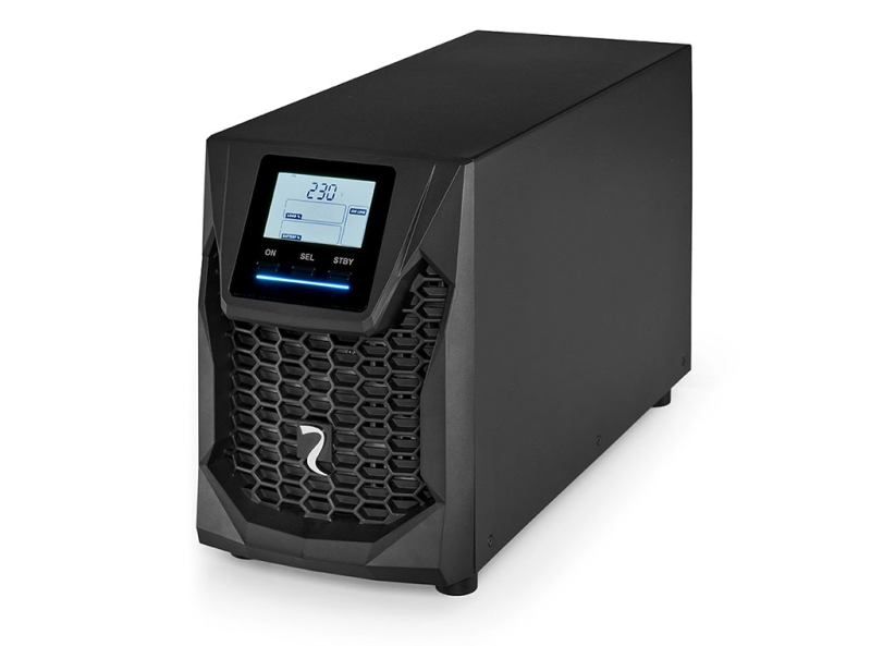 Riello Sentinel Pro2 3000 SAI Line Interactive - Potencia 3000 W - Pantalla LCD Multifuncion - Puertos USB y RS232 - Proteccion contra Sobretensiones y Cortocircuitos - Funcion Arranque en Frio