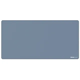 Fellowes Breyta Alfombrilla de Escritorio - Antideslizante - Proteccion Antimicrobiana - Antirreflectante - Fabricado con Material Reciclado - 40x80x0.25cm - Color Azul
