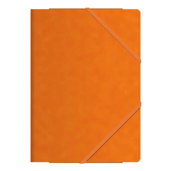 Dohe Carpetas de Gomas con Tres Solapas - Tamaño Folio - Cartulina de Primera Calidad - Plastificadas - Cierre de Gomas Planas · Pack de 10 uds.
