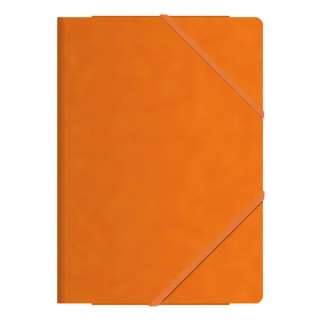 Dohe Carpetas de Gomas con Tres Solapas - Tamaño Folio - Cartulina de Primera Calidad - Plastificadas - Cierre de Gomas Planas · Pack de 10 uds.