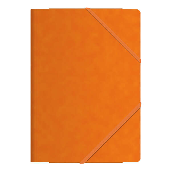 Dohe Carpetas de Gomas con Tres Solapas - Tamaño Folio - Cartulina de Primera Calidad - Plastificadas - Cierre de Gomas Planas · Pack de 10 uds.