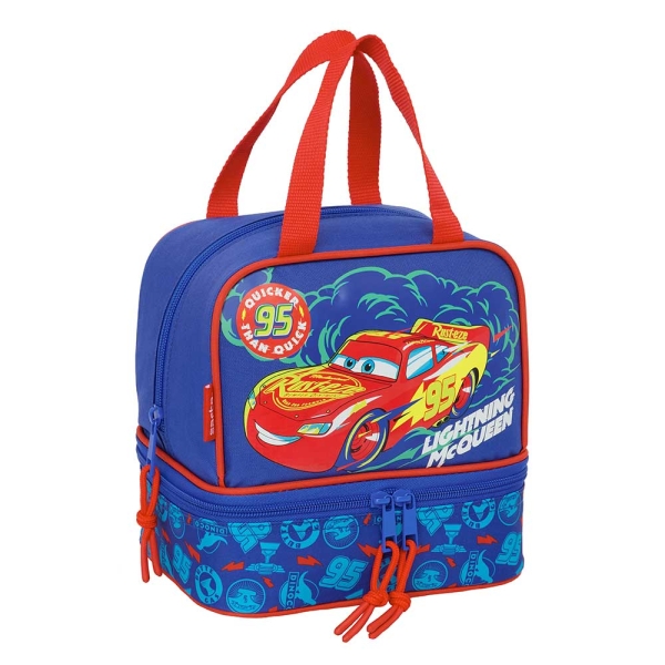 Safta Cars Portameriendas de 6L - Asas Superiores - 200x150x200mm - Color Azul