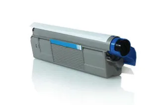 OKI C612 Cyan Cartucho de Toner Generico - Reemplaza 46507507
