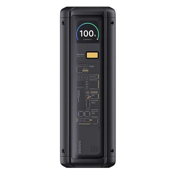 Xiaomi HyperCharge P03 Powerbank 25000 mAh - 212W - Carga Individual de Hasta 140W - Carga Rapida Hasta 3 Dispositivos 50W - Multiples Capas de Seguridad - Color Negro
