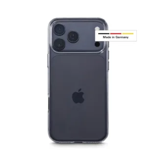 Hama Always Clear Funda para iPhone 17 Pro Max - Antideslizante - Poliuretano Termoplastico - Bordes Elevados - Color Transparente