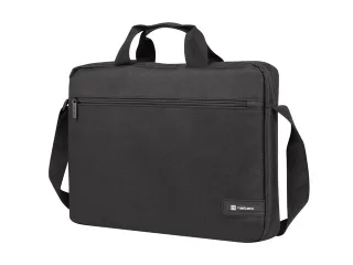 Natec Wallaroo 2 Maletin para Portatiles de 15.6" + Raton Inalambrico, 2 en 1 - Raton 1600Dpi Ergonomico - Color Negro