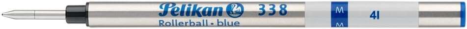Pelikan Recambio Roller 338 M - Universal - para Boligrafo 338 - Facil de Cambiar - Color Azul · Pack de 10 uds.