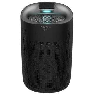 Cecotec BigDry 3000 PureLight Black Deshumidificador - 45W - Deposito de 1 Litro - 3 Procesos de Filtracion - Cobertura hasta 25m2 - 3 Velocidades Ajustables - Funcionamiento Silencioso - Co
