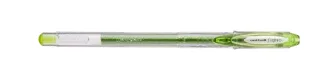 Uni-ball Signo Sparkling UM-120SP Roller de Tinta Gel - Punta de Bola 1mm - Tinta Pigmentada Resistente al Agua y Luz - Efecto Purpurina - Color Verde Manzana · Pack de 12 uds.