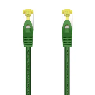 Aisens Cable de Red Latiguillo RJ45 LSZH Cat.7 600 MHz S/FTP PIMF AWG26 - 25cm - Color Verde