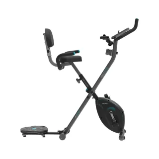 Cecotec DrumFit X-Bike 3000 Neo Pro Bicicleta Estatica Plegable - Pantalla LCD - Sillin Acolchado y Respaldo - Soporte para Dispositivos - Resistencia Magnetica - Ruedas de Transporte - Colo