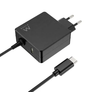 EWENT Cargador USB-CPD 65W + Puerto USB-A