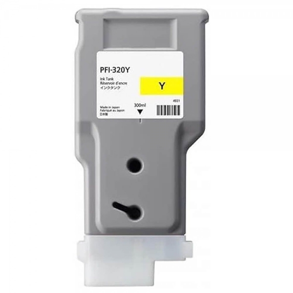 Canon PFI320 Amarillo Cartucho de Tinta Pigmentada Generico - Reemplaza 2893C001/PFI-320Y