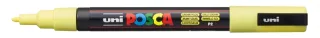 Posca PC-3M Marcador de Pintura - Punta Conica 0.9-1.3mm - Tinta Base al Agua - Resistente a la Luz - Color Amarillo Sol · Pack de 6 uds.