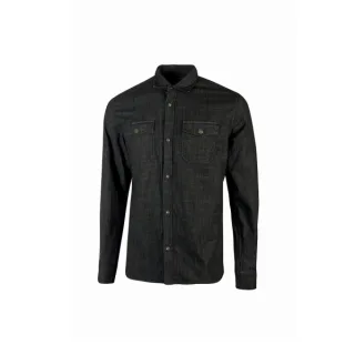 Upower Maple Camisa de Trabajo de Alta Calidad - Talla 2XL - Tela Reciclada, Mangas Largas, Bolsillos con Solapa, Cierre a Presion, Cuello Bordado, Puños Ajustables, Proteccion DPI1 - Color