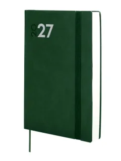 Finocam Dynamic Mara Agenda Profesional en Catalan - Anual 2027 - 1 Dia por Pagina - Formato Y10 - 140x204mm - Goma Elastica - Tapa Blanda de PU - Esquinas Microperforadas - Papel de 80g/m2