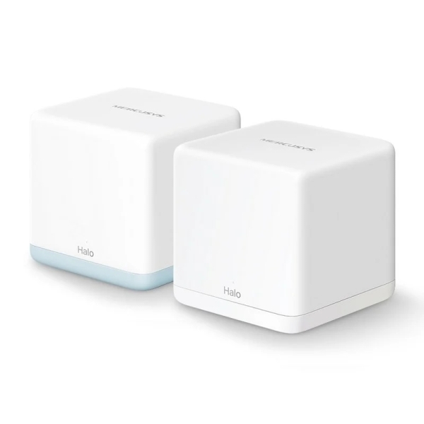 Mercusys Halo H32G Sistema Wi-Fi 5 Mesh AC1200 Dual Band - 2 Unidades Halo - Cobertura hasta 260 m² - Color Blanco
