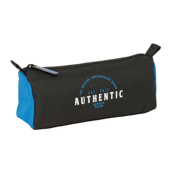 Safta Blackfit8 Underground Portatodo - Cremallera - 1.20L - 210x70x80mm - Color Negro y Azul