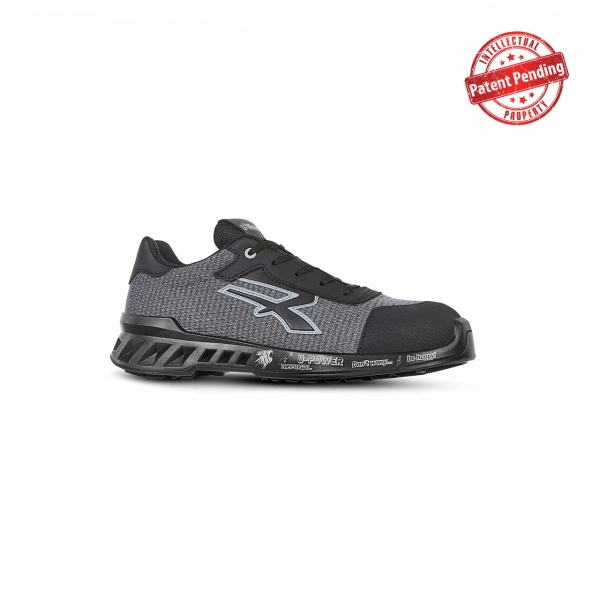 Upower Adam S ESD Calzado de Seguridad Ultraligeros - Talla 35 - Nylon Transpirable, Puntera AirToe Aluminium, Suela Antideslizante, Antiabrasion, Proteccion S1PS FO SR, Plantilla Antibacter