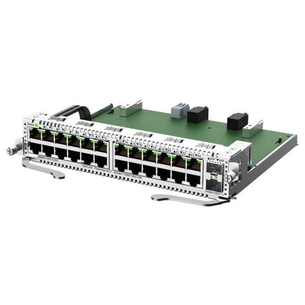 Ruijie M6000-24GT2XS Tarjeta Switch de Expansion Mixta para Chasis - 24 Puertos Ethernet hasta 1Gbps - 2x SFP+ hasta 10Gbps - Color Acero