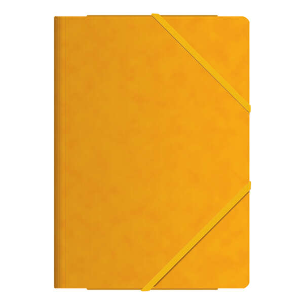 Dohe Carpetas de Gomas con Tres Solapas - Tamaño Folio - Cartulina de Primera Calidad - Plastificadas - Cierre de Gomas Planas · Pack de 10 uds.