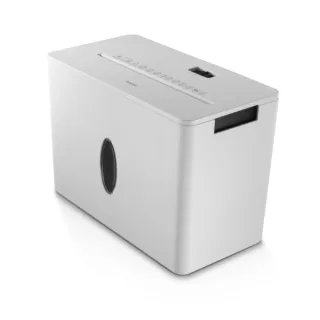 Hama Safe x40-W Destructora de Papel Manual - 210W - 8L - Destruye hasta 4 Hojas - Velocidad 1.8m/min - Corte Transversal P-4 - Destruye Bandas Magneticas y Tarjetas - 29.5x15.5x20.7cm - Col